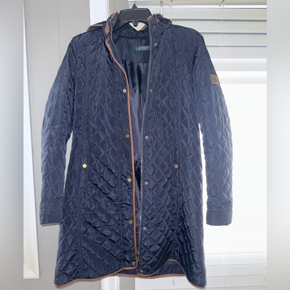 Ralph Lauren quilted pattern jacket
